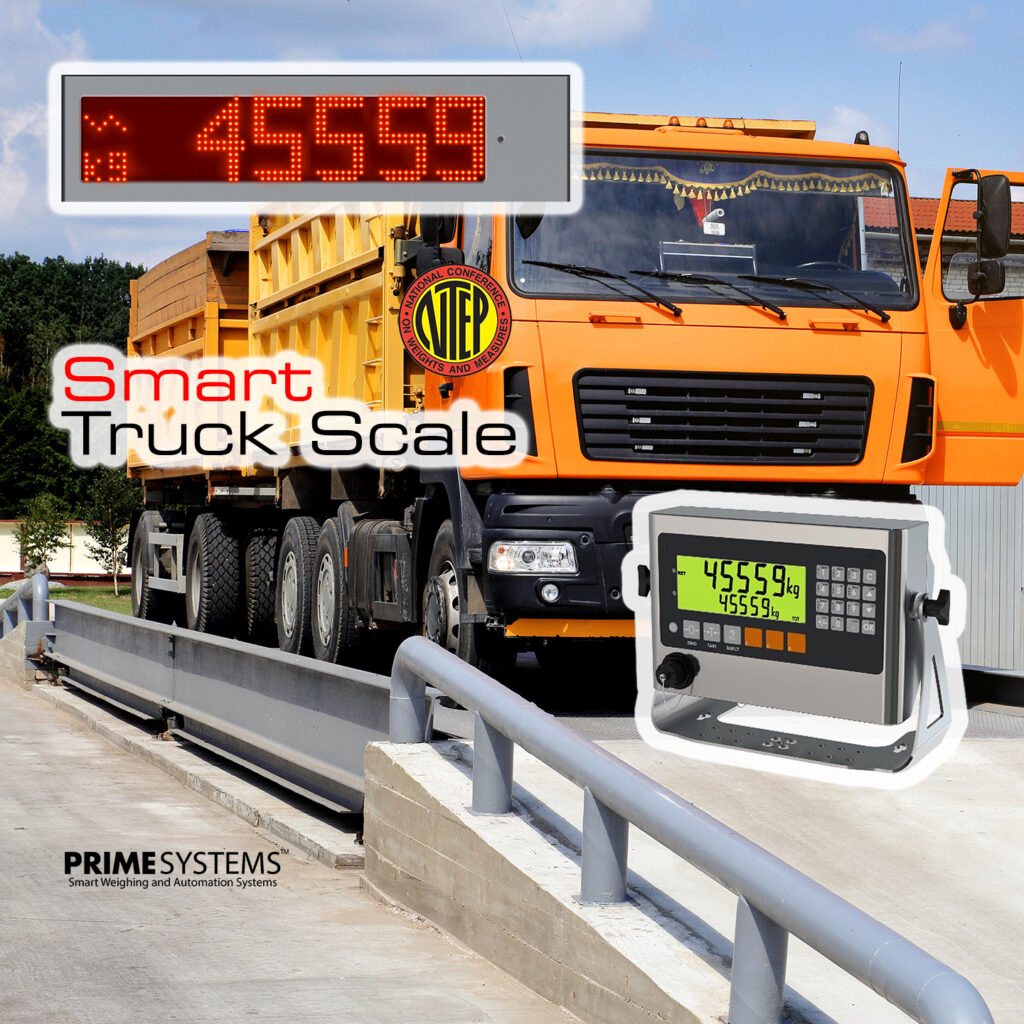 Scale Tag Prime Scales Hercules Smart Truck Scale With Indicator